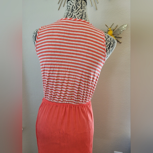 Vintage 90's Red & White Striped Tank Dress (Size S/M) - Picture 3 of 7